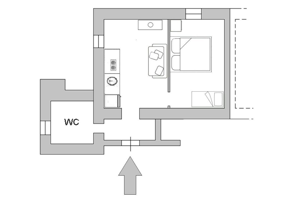 La Raccolta Apartment Scheggino Luaran gambar
